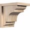 Ekena Millwork New Brighton Smooth Corbel w/Backplate, Douglas Fir, 7 1/2"W x 10"D x 10"H COR08X10X10NEB01SDF - alternate 1